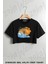 Bitcoin Kripto Para Coin Borsa Ekonomi Baskılı Oversize Crop T-Shirt 1