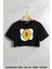 Bitcoin Coin Kripto Para 2 Baskılı Oversize Crop T-Shirt 1