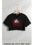 Berserk Guts Kader Işareti Özel Anime Baskılı Oversize Crop T-Shirt 1