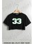 Celtics Number No. 33 Baskılı Oversize Crop T-Shirt 1