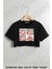 Spy x Family Anya Forger (Ruh Halleri) Baskılı Oversize Crop T-Shirt 1
