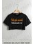 Deli Gibi Sevmek Ruhumuzda Var Baskılı Oversize Crop T-Shirt 1