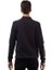 Yarım Fermuar Pike Kumaş Sweatshirt Sıyah 5