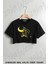 Sailor Moon 2 Baskılı Oversize Crop T-Shirt 1