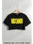 Watchmen Baskılı Oversize Crop T-Shirt 1