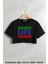 Women Life Freedom Kadınlara Yaşam Özgürlüğü Baskılı Oversize Crop T-Shirt 1