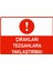 Çırakları Tezgahlara Yaklaştırma Uyarı Levhası Etiket 25X35 cm 1