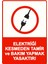 Elektriği Kesmeden Tamir ve Bakım Yapmak Yasaktır! Uyarı Levhası Etiket 25X35 cm 1