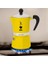- Rainbow: 1 Cup Ocak Üstü Espresso Pişirici - 60ML - Sarı Renk - Alüminyum Gövde - Patentli Güvenlik Valfi - Tüm Ocak Türleri Için Uygundur (Indüksiyon Hariç) 3