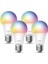 Tapo L530E(4-PACK), Çok Renkli Akıllı Wi-Fi Ampulü, 8.7 W, 2.4 Ghz, 16.000.000 Renk Tonu, E27 Duy, Amazon Alexa ve Google Home ile Çalışır, Rengi Değiştirilebilir, Hub Gerekmez 1