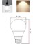 LED E27 14W 1521LM 2700K Lamba Sarı Işık 3