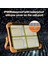 Portatif Solar LED Projektör 200W Güneş Enerjili Seyyar LED Işık IP66 Taşınabilir Kamp Bahçe Sokak Aydınlatması 3