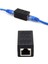 1 Portlu Ethernet Splitter, Çift Lan Kablosu, Ethernet Bölücü, RJ45 Dişi Adaptör Konnektörü 1