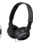 MDR-ZX110AP Kulak Üstü Kulaklık, 12 Hz - 22 Khz, 30 mm Sürücü, Siyah 1