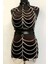 Zincirli Crop ve Etek Harness Alt Üst Takım L/xl 1