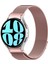 Samsung Galaxy Watch 4/5/6/7/fe/40/44/classic/42/43/46/47 Uyumlu Kordon A+Kalite Metal Hasır Kordon 1
