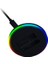 Charging Pad Chroma - Kablosuz Hızlı Şarj Cihazı (10W, Rgb Aydınlatmalı Kablosuz Şarj Istasyonu, Kauçuklaştırılmış Yumuşak Dokunuşlu Yüzey) Siyah 3
