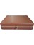 Deri Luxury 18 Li Saat Çantası,kutusu Fermuarlı Taba (31X38 Cm) 3