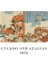 Mount Fuji Series I - A6, Hokusai 4'lü Defter Seti I, Çizgisiz, Toplam 192 Sayfa, Her Biri 48 Sayfa, Tel Dikiş, Esnek Kapak, Oval Kenar, Tuval Doku, 60 Gram, Sarı Krem Renk 3