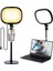 Beyaz Sarı LED Aydınlatma Video ve Fotoğraf Çekimi Için Sürekli Işık Youtuber Twich Yayın Işığı Ürün Göresel Fotoğraflama Tripodlu Aydınlatma 23CM SY-039 (SY-039) 1