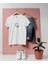 Oversize Dalgıç Beyaz Diş Tasarım T-Shirt 4