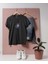 Oversize Dalgıç ve Koşu Bandı Tasarım T-Shirt 1
