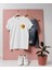 Oversize Moorish Idol Balığı Tasarımlı Cep Baskılı Unisex T-Shirt 1