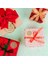 Yazılabilir Yılbaşı Sticker - Paketleme Etiketi - 80 Adet Kraft Görünümlü Etiket - 3.7 cm Çapında Hediye Paketleri Için 5 Farklı Tasarım 3