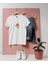 Oversize Can Simidi ve Dalgıç Tasarım T-Shirt 3
