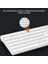 KM2001 Kablosuz Türkçe Q Klavye & Mouse Set - Qwerty Türkçe Dizilim Klavye, 1200DPI Optik Fare, Win/mac Uyumlu, Sıvı Dökülmesine Dayanıklı, Tam Boyutlu Türkçe Q Klavye Mouse Seti Beyaz 3
