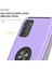Samsung Galaxy A02S Kılıf Elit Yüzüklü Kapak - Mor Dpmah 2