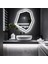 Domira Beyaz Led'li Lazer Kumlamalı Lavabo & Banyo Aynası (Dokunmatik Sensörlü) 3