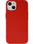 Iphone 15 Pro Kılıf Nano Içi Kadife Silikon - Kırmızı Dpmah 1