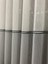 Ekru Zemin Gri Bantlı Simli 1/3 Sık Pileli Tül Perde 2