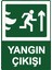 Yangın Çıkışı Uyarı Levhası Dekota 25X35 cm 1
