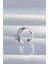 Pirinç Gümüş Renk Zirkon Taşlı Damla Earcuff Küpe - TJ-BKP9334 2
