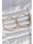 316 Çelik Gold Renk 53 mm Halka Model Kadın Küpe - TJ-BKP10511 1