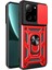 Xiaomi Mi 13T Pro Kılıf Pars Lens Yüzüklü Silikon - Kırmızı Dpmah 1