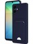 Samsung Galaxy A06 Kılıf Kelvin Kartvizitli Silikon - Lacivert Dpmah 1