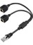 Fırsat Byr PM-25434 Erkek RJ45 To 2x Dişi Ethernet Çoklayıcı Splitter Dağıtıcı Yeni 1