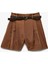 Normal Bel Regular Fit Kahve Kadın Şort 5SAK40092EW 3