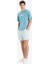 %100 Pamuk Beli Lastikli Loose Fit Rahat Jean Bermuda E1390AX25SM 3