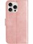 iPhone 14 Pro Max Tam Korumalı Telefon Pu Deri Cüzdan Standlı Kılıf (Yurt Dışından) 5