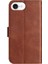 iPhone 16E Tam Korumalı Telefon Pu Deri Cüzdan Standlı Kılıf (Yurt Dışından) 5