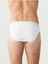 Erkek Beyaz 3'lü Slip 90003 5
