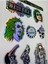 Beetlejuice ( Beter Böcek ) Hologram Sticker A4 1 Sayfa 1