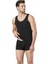 Erkek Stretch Atlet Boxer Takım Siyah 1
