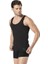 Erkek Stretch Atlet Boxer Takım Siyah 2