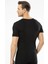 - Termal kısa kol bisiklet yaka Siyah T-Shirt 6