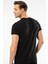 1307 O Yaka Kısa Kollu Erkek T-Shirt - Siyah 4